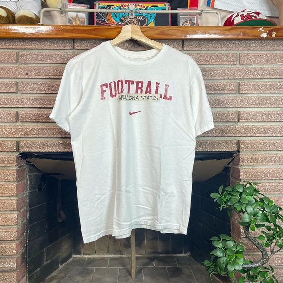 Y2K Nike Arizona State Sun Devils Football Tee Size XL Fits M-L
